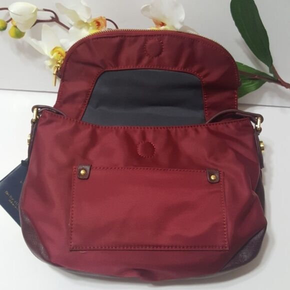 Adrienne Vittadini Red and Blue Crossbody Bags with Structured Shape - Picture 5 of 6